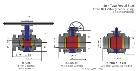 Q347F固定蝸輪式分體法蘭球閥-1.png